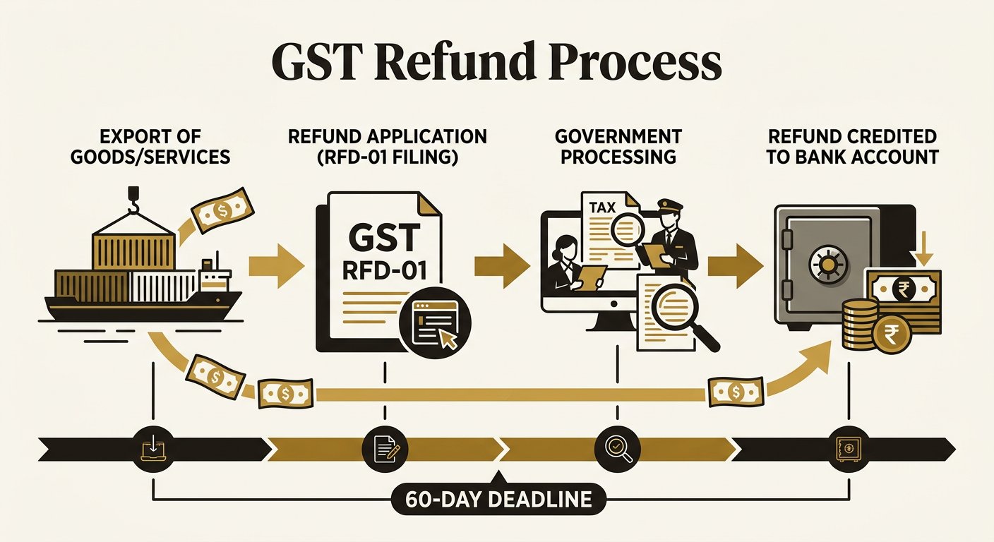 GST Refund Process -- How to Claim Your Refund